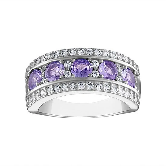 Designs By Gioelli Sterling Silver Gemstone Ring London Blue Topaz 5 Designs By Gioelli Sterling Silver Gemstone Ring London Blue Topaz - Image 3