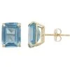 Designs By Gioelli 10k Gold Lab-Created Aquamarine Emerald Cut Solitaire Stud Earrings -Designs by Gioelli Shop unnamed file 1017