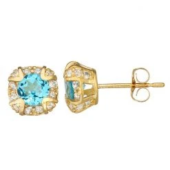 Designs By Gioelli 10k Gold Gemstone Round Halo Stud Earrings Swiss Blue Topaz 21 Designs By Gioelli 10k Gold Gemstone Round Halo Stud Earrings Swiss Blue Topaz -Designs by Gioelli Shop unnamed file 1034