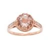 Designs By Gioelli 14k Rose Gold Over Silver Simulated Morganite And Lab-Created White Sapphire Crown Ring 2 Designs By Gioelli 14k Rose Gold Over Silver Simulated Morganite And Lab-Created White Sapphire Crown Ring -Designs by Gioelli Shop unnamed file 1041