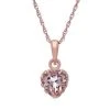 Designs By Gioelli 14k Rose Gold Over Silver Simulated Morganite Heart Pendant 2 Designs By Gioelli 14k Rose Gold Over Silver Simulated Morganite Heart Pendant -Designs by Gioelli Shop unnamed file 1091
