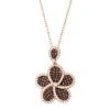Designs By Gioelli 14k Rose Gold Over Silver Cubic Zirconia Flower Pendant 2 Designs By Gioelli 14k Rose Gold Over Silver Cubic Zirconia Flower Pendant -Designs by Gioelli Shop unnamed file 1116