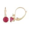 Designs By Gioelli 10k Gold Round-Cut Lab-Created Ruby & White Zircon Leverback Earrings 1 Designs By Gioelli 10k Gold Round-Cut Lab-Created Ruby & White Zircon Leverback Earrings -Designs by Gioelli Shop unnamed file 1120