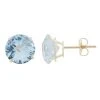 Designs By Gioelli Lab-Created Aquamarine 10k Gold Stud Earrings -Designs by Gioelli Shop unnamed file 1127