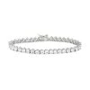 Designs By Gioelli Cubic Zirconia Sterling Silver Tennis Bracelet