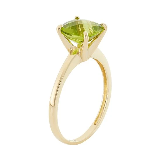 Designs By Gioelli Peridot 10k Gold Ring 4 Designs By Gioelli Peridot 10k Gold Ring - Image 2