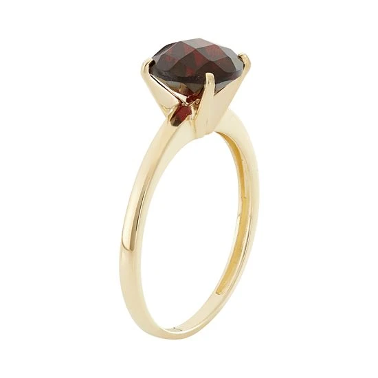 Designs By Gioelli Garnet 10k Gold Ring 4 Designs By Gioelli Garnet 10k Gold Ring - Image 2