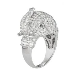 Designs By Gioelli Sterling Silver Cubic Zirconia Elephant Ring 5 Designs By Gioelli Sterling Silver Cubic Zirconia Elephant Ring -Designs by Gioelli Shop unnamed file 1259