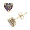 Designs By Gioelli Mystic Topaz 10k Gold Heart Stud Earrings -Designs by Gioelli Shop unnamed file 1277