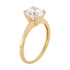 Designs By Gioelli 10k Gold Solitaire Ring -Designs by Gioelli Shop unnamed file 1310
