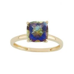 Designs By Gioelli Mystic Topaz 10k Gold Ring