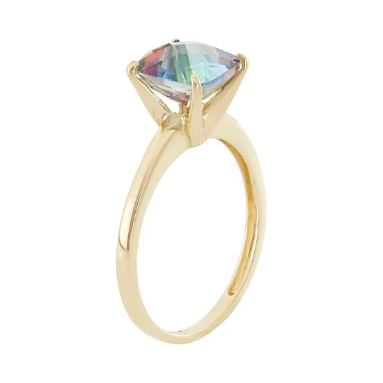 Designs By Gioelli Mystic Topaz 10k Gold Ring 4 Designs By Gioelli Mystic Topaz 10k Gold Ring - Image 2
