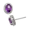 Designs By Gioelli Sterling Silver Amethyst And Lab-Created White Sapphire Halo Stud Earrings 1 Designs By Gioelli Sterling Silver Amethyst And Lab-Created White Sapphire Halo Stud Earrings -Designs by Gioelli Shop unnamed file 1356