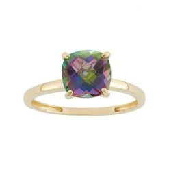 Designs By Gioelli Mystic Topaz 10k Gold Ring