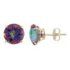 Designs By Gioelli Mystic Topaz 10k Gold Stud Earrings -Designs by Gioelli Shop unnamed file 1394