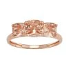 Designs By Gioelli 10k Rose Gold Simulated Morganite 3-Stone Ring 2 Designs By Gioelli 10k Rose Gold Simulated Morganite 3-Stone Ring -Designs by Gioelli Shop unnamed file 1403