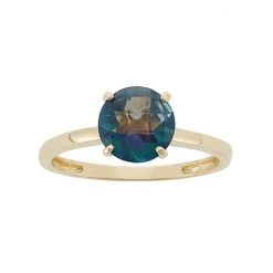 Designs By Gioelli Mystic Topaz 10k Gold Ring