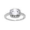 Designs By Gioelli Sterling Silver Lab-Created White Sapphire And Diamond Accent Square Halo Ring 1 Designs By Gioelli Sterling Silver Lab-Created White Sapphire And Diamond Accent Square Halo Ring -Designs by Gioelli Shop unnamed file 1433
