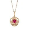 Designs By Gioelli 10k Gold Lab-Created Ruby Knot Pendant Necklace 1 Designs By Gioelli 10k Gold Lab-Created Ruby Knot Pendant Necklace -Designs by Gioelli Shop unnamed file 1442