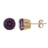 Designs By Gioelli 10k Gold Amethyst & Diamond Stud Earrings 2 Designs By Gioelli 10k Gold Amethyst & Diamond Stud Earrings -Designs by Gioelli Shop unnamed file 1463