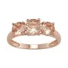 Designs By Gioelli 10k Rose Gold Simulated Morganite 3-Stone Ring 2 Designs By Gioelli 10k Rose Gold Simulated Morganite 3-Stone Ring -Designs by Gioelli Shop unnamed file 1480