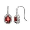 Designs By Gioelli Sterling Silver Garnet And Lab-Created White Sapphire Halo Drop Earrings 2 Designs By Gioelli Sterling Silver Garnet And Lab-Created White Sapphire Halo Drop Earrings -Designs by Gioelli Shop unnamed file 1512