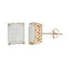 Designs By Gioelli 10k Gold Lab-Created Opal Rectangle Stud Earrings -Designs by Gioelli Shop unnamed file 1534