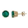 Designs By Gioelli 10k Gold Lab-Created Emerald & Diamond Stud Earrings 1 Designs By Gioelli 10k Gold Lab-Created Emerald & Diamond Stud Earrings -Designs by Gioelli Shop unnamed file 1568