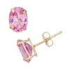 Designs By Gioelli Lab-Created Pink Sapphire 10k Gold Oval Stud Earrings 2 Designs By Gioelli Lab-Created Pink Sapphire 10k Gold Oval Stud Earrings -Designs by Gioelli Shop unnamed file 1608
