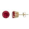 Designs By Gioelli 10k Gold Lab-Created Ruby & Diamond Stud Earrings 1 Designs By Gioelli 10k Gold Lab-Created Ruby & Diamond Stud Earrings -Designs by Gioelli Shop unnamed file 1653