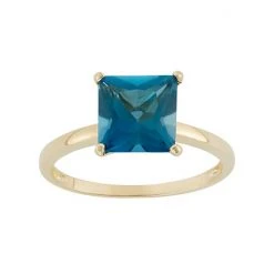 Designs By Gioelli London Blue Topaz 10k Gold Ring