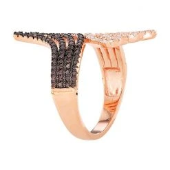 Designs By Gioelli Sterling Silver Cubic Zirconia Bypass Ring -Designs by Gioelli Shop unnamed file 1756