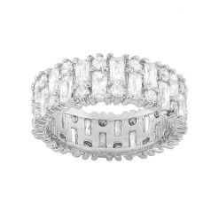 Designs By Gioelli Sterling Silver Cubic Zirconia Ring