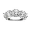 Designs By Gioelli Cubic Zirconia 10k White Gold 5-Stone Halo Ring -Designs by Gioelli Shop unnamed file 1787