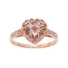 Designs By Gioelli 14k Rose Gold Over Silver Simulated Morganite And Lab-Created White Sapphire Heart Crown Ring 1 Designs By Gioelli 14k Rose Gold Over Silver Simulated Morganite And Lab-Created White Sapphire Heart Crown Ring -Designs by Gioelli Shop unnamed file 186