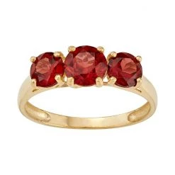 Designs By Gioelli 10k Gold 3-Stone Ring Created Sapphire -Designs by Gioelli Shop unnamed file 195