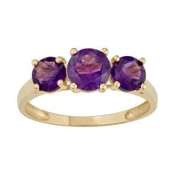 Designs By Gioelli 10k Gold 3-Stone Ring Created Sapphire -Designs by Gioelli Shop unnamed file 198
