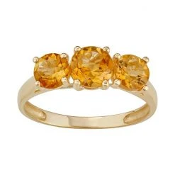 Designs By Gioelli 10k Gold 3-Stone Ring Created Sapphire -Designs by Gioelli Shop unnamed file 201