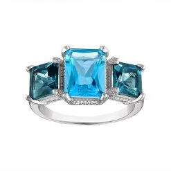Designs By Gioelli Sterling Silver Gemstone 3-Stone Ring Blue Topaz 10 Designs By Gioelli Sterling Silver Gemstone 3-Stone Ring Blue Topaz -Designs by Gioelli Shop unnamed file 228