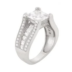 Designs By Gioelli Cubic Zirconia Sterling Silver Ring -Designs by Gioelli Shop unnamed file 245
