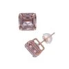 Designs By Gioelli 14k Rose Gold Simulated Morganite Stud Earrings -Designs by Gioelli Shop unnamed file 261