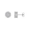 Designs By Gioelli Men's Pave Cubic Zirconia Stud Earrings Sterling Clear -Designs by Gioelli Shop unnamed file 297