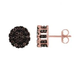 Designs By Gioelli Men's Pave Cubic Zirconia Stud Earrings Sterling Clear -Designs by Gioelli Shop unnamed file 299