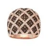 Designs By Gioelli 14k Rose Gold Over Silver Cubic Zirconia Lattice Ring 2 Designs By Gioelli 14k Rose Gold Over Silver Cubic Zirconia Lattice Ring -Designs by Gioelli Shop unnamed file 306