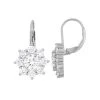 Designs By Gioelli Cubic Zirconia Sterling Silver Flower Drop Earrings -Designs by Gioelli Shop unnamed file 430