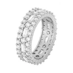 Designs By Gioelli Cubic Zirconia Sterling Silver Ring -Designs by Gioelli Shop unnamed file 438