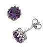 Designs By Gioelli Sterling Silver Amethyst Stud Earrings 2 Designs By Gioelli Sterling Silver Amethyst Stud Earrings -Designs by Gioelli Shop unnamed file 447