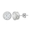 Designs By Gioelli Cubic Zirconia Sterling Silver Stud Earrings -Designs by Gioelli Shop unnamed file 481