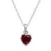 Designs By Gioelli Sterling Silver Garnet Heart Crown Pendant 2 Designs By Gioelli Sterling Silver Garnet Heart Crown Pendant -Designs by Gioelli Shop unnamed file 507