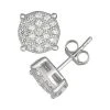 Designs By Gioelli Men's Sterling Silver Cubic Zirconia Round Stud Earrings -Designs by Gioelli Shop unnamed file 515